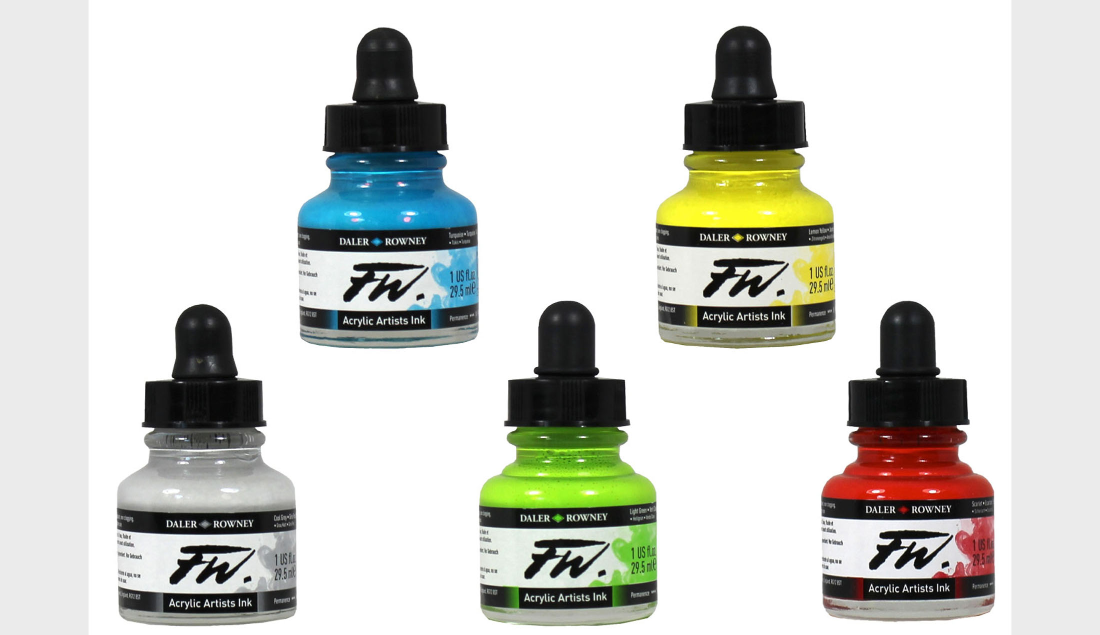 adj daler rowney FW inks Carlsons Online